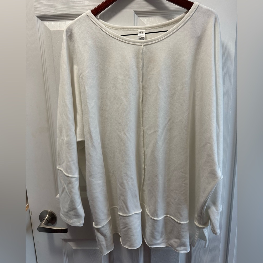 SPANX White Long Sleeve Tunic